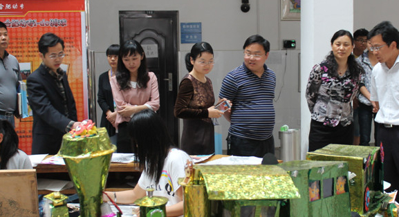 合肥市中职学校社团风采展在我校举行